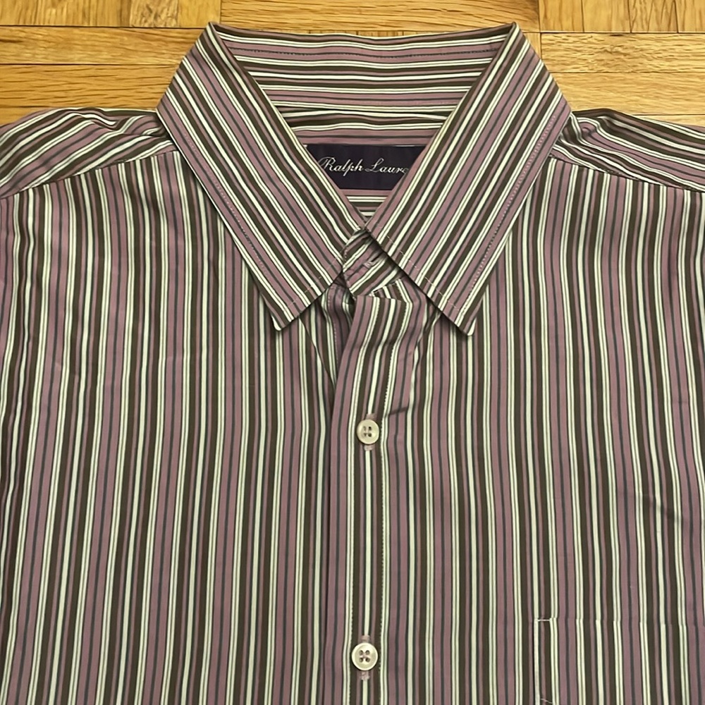 Ralph Lauren Purple Label Striped Shirt
